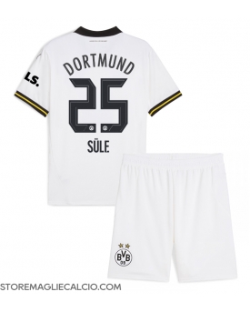 Borussia Dortmund Niklas Sule #25 Maglia Gara Terza Repliche 2024-25 Bambino Maniche Corte